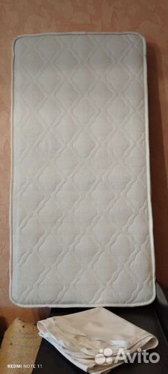 Детская кроватка с маятником и ящиком трансформер