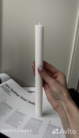 Свечи ручной работы