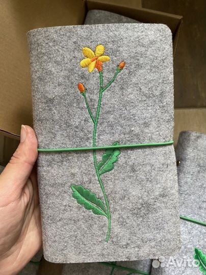 Блокнот фетровый ежедневник