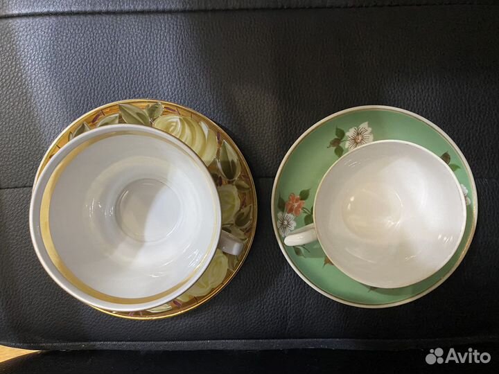 Чайные пары большая Фарфор лфз Барановка