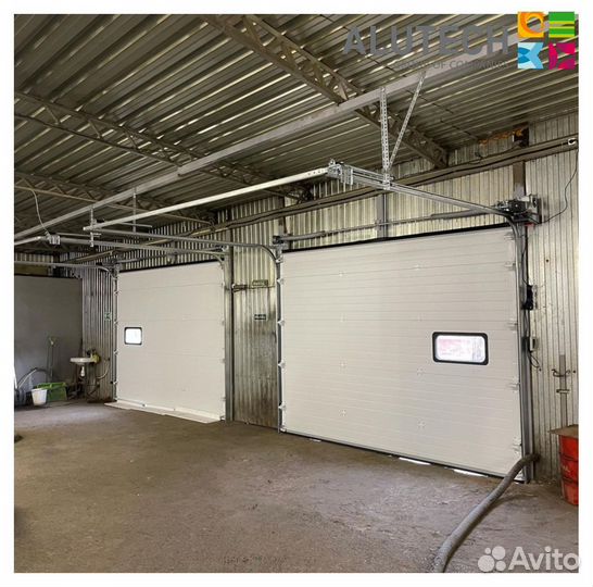 Гаражные ворота alutech