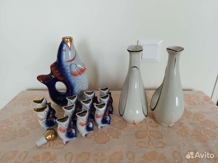 Графины кувшины фарфор СССР