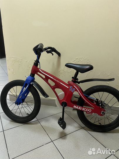 Детский велосипед 16 maxiscoo