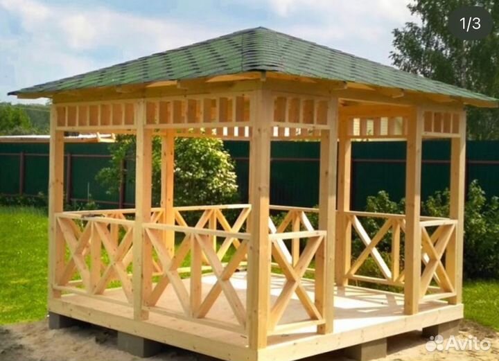 Беседка под ключ