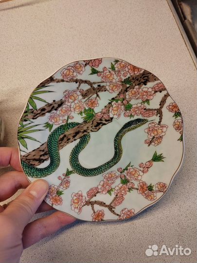 Чайная пара, тонкий фарфор