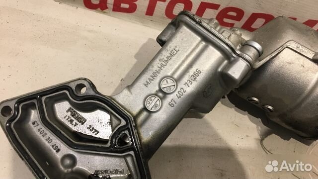 Корпус масляного фильтра Mercedes E350 W212