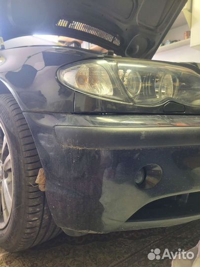 Бампер передний bmw e46 ресталинг