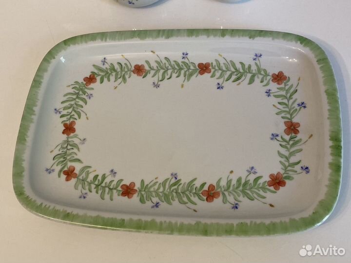 Блюдо, сахарница, сливочник. Bavaria. Винтаж