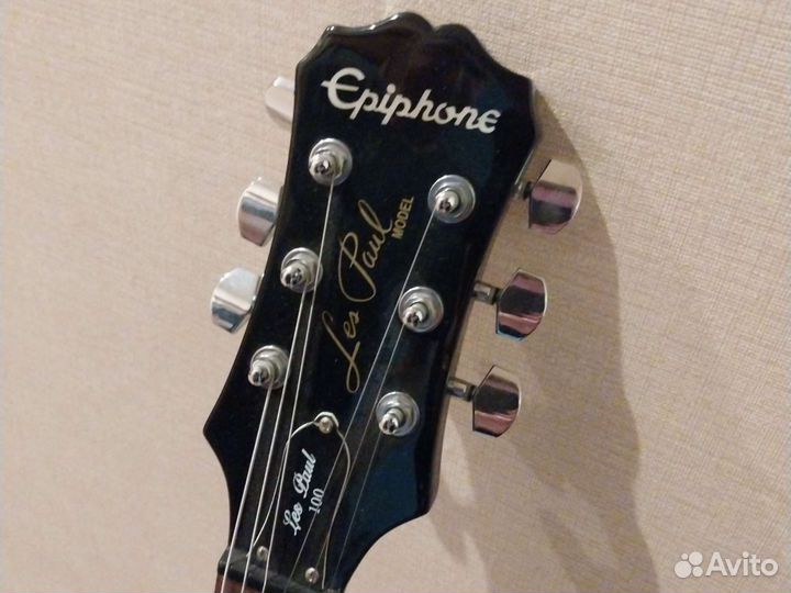 Электрогитара epiphone les paul 100