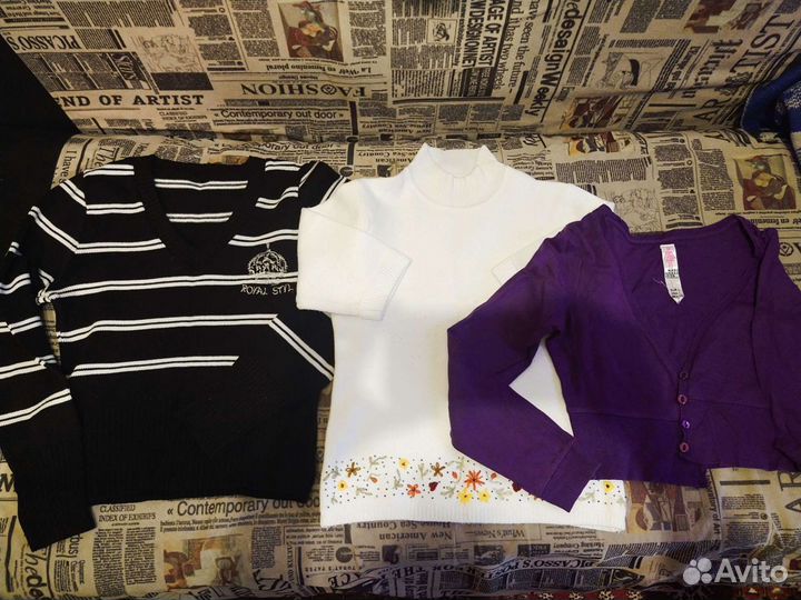 Вещи пакетом на девушку