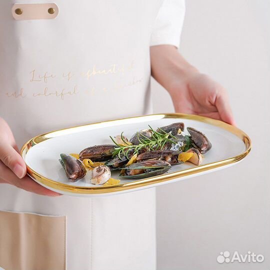 Столовый набор/сервиз из фарфора 30 предметов