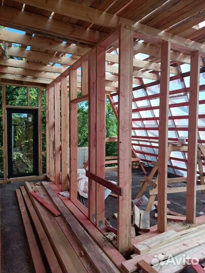 Строительство каркасных домов А-фрейм, с гарантией