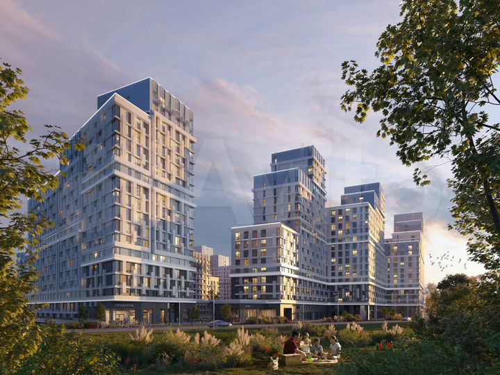 3-к. квартира, 82,4 м², 8/23 эт.