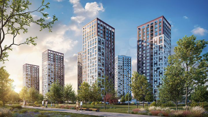 3-к. квартира, 68,4 м², 12/22 эт.