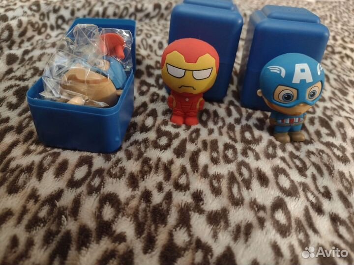 Ластики marvel puzzle palz