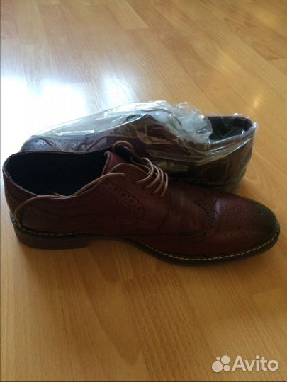 Мужские кожаные туфли