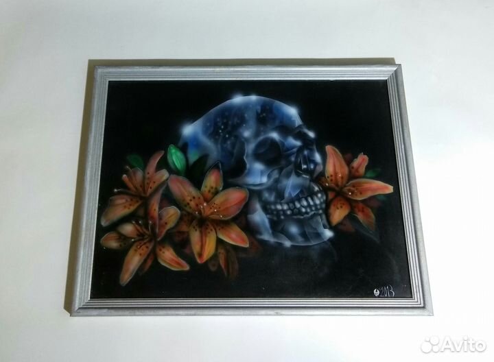 Картина в технике аэрографии 