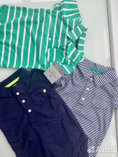 Пакет новых вещей Carter's для мальчика 18 месяцев