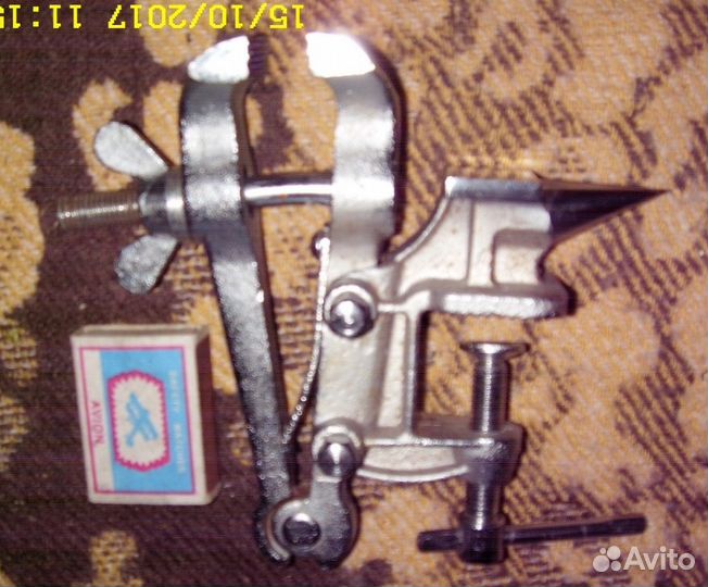 Мини Тиски слесарные комбинированные СССР 3в1