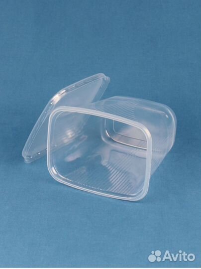 Одноразовые пластиковые контейнеры