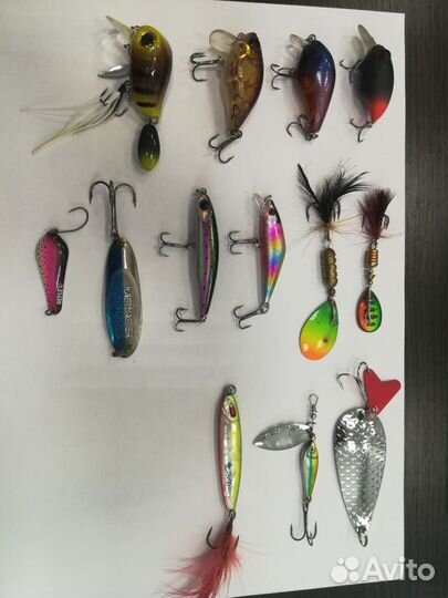 Воблера и блесна