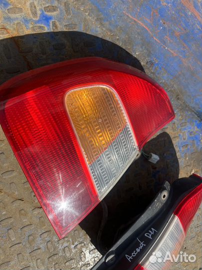 Фонарь задний accent