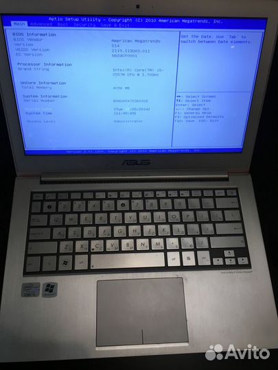 Материнская плата для Asus ZenBook UX31