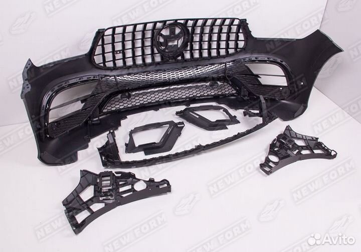 Обвес 63 AMG Mercedes GLE 167 без AMG пакета