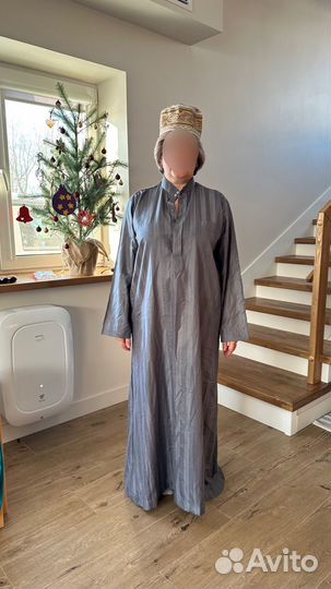 Джелябия с длинным рукавом