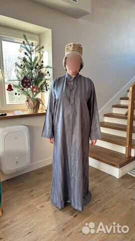 Джелябия с длинным рукавом