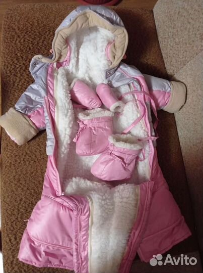 Зимний комбинезон трансформер р-80