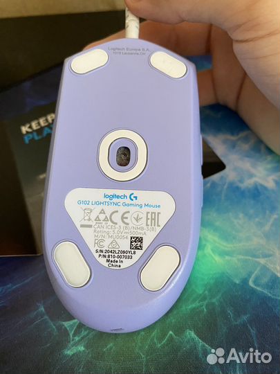 Игровая мышь logitech g102