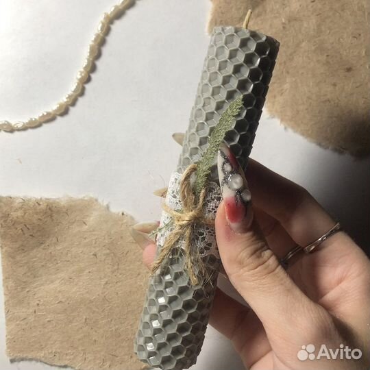 Свечи из вощины