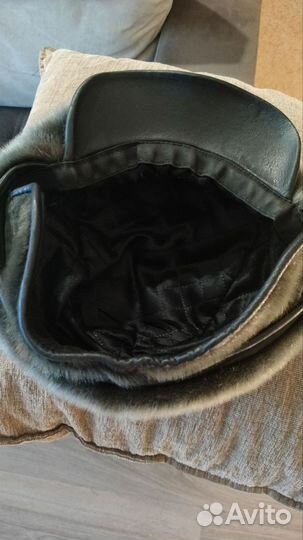 Меховая мужская кепка