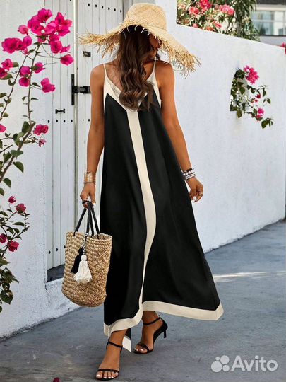 Платье сарафин макси