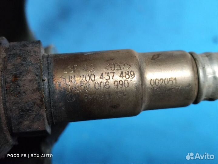 Кислородный датчик Рено Меган 3