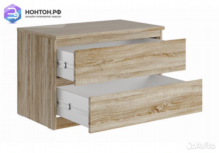 Тумба прикроватная Мальта 2 сонома