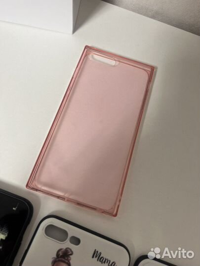 Стекло Защитное iPhone 7/8+ /Чехол iPhone 7/8+