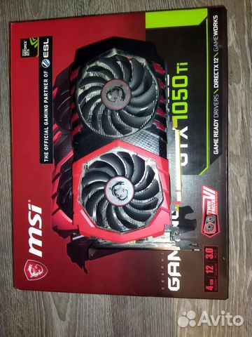 Видеокарта msi gtx 1050 ti gaming x 4gb купить в Санкт-Петербурге ...