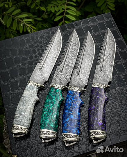 Ножи егер дамаск