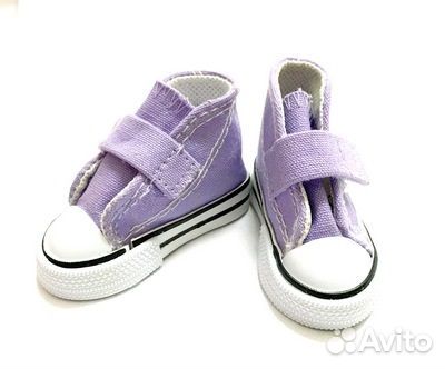 Кеды для кукол на 1.лип., размер по подошве 7,5см