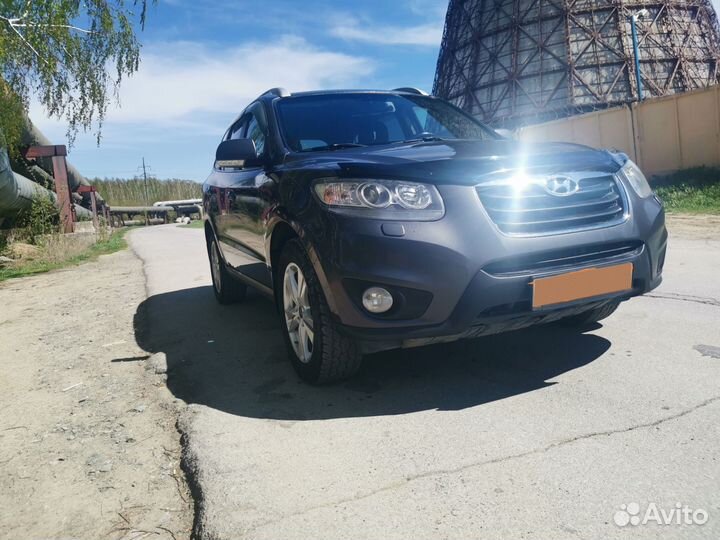 Hyundai Santa Fe 2.2 AT, 2010, 250 000 км