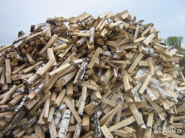 Дрова березовые колотые