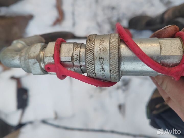 Брс быстроесьем гидравлический со шлангом 1/2