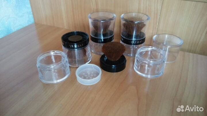 Для Пудры +Кисть новая комплект