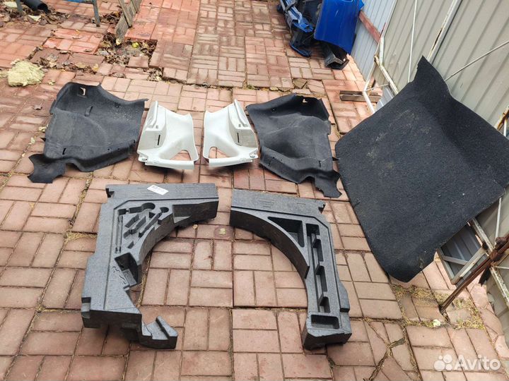 Обшивки багажника nissan qashqai j10