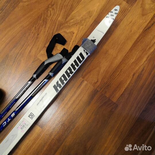 Лыжи karhu детские беговые в комплекте