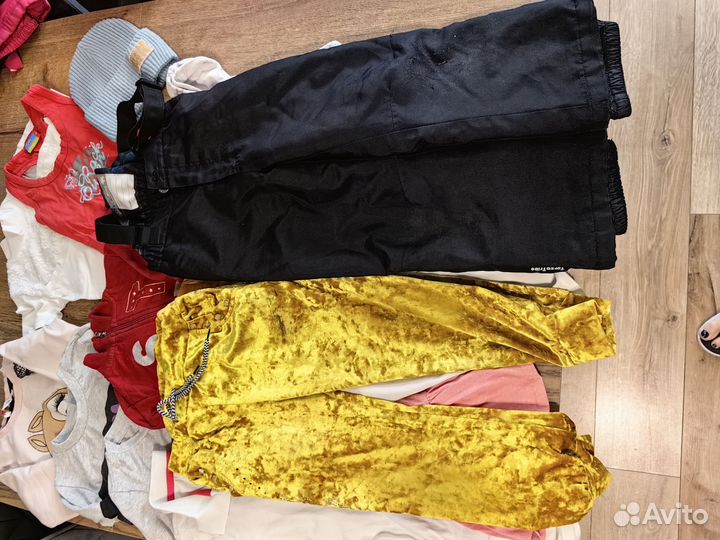 Вещи пакетом для девочки 110 - 122
