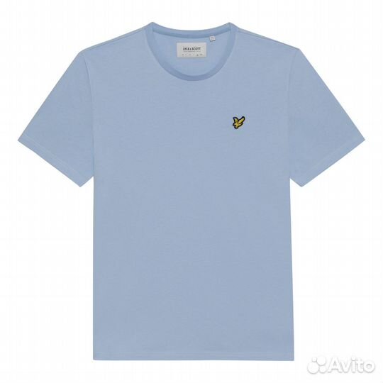 Новая мужская голубая футболка Lyle & Scott