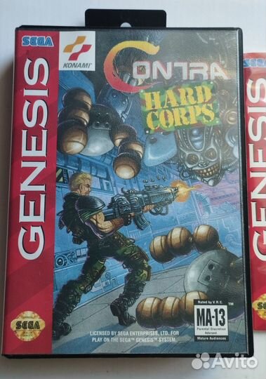 Contra Hard Corps Sega Genesis